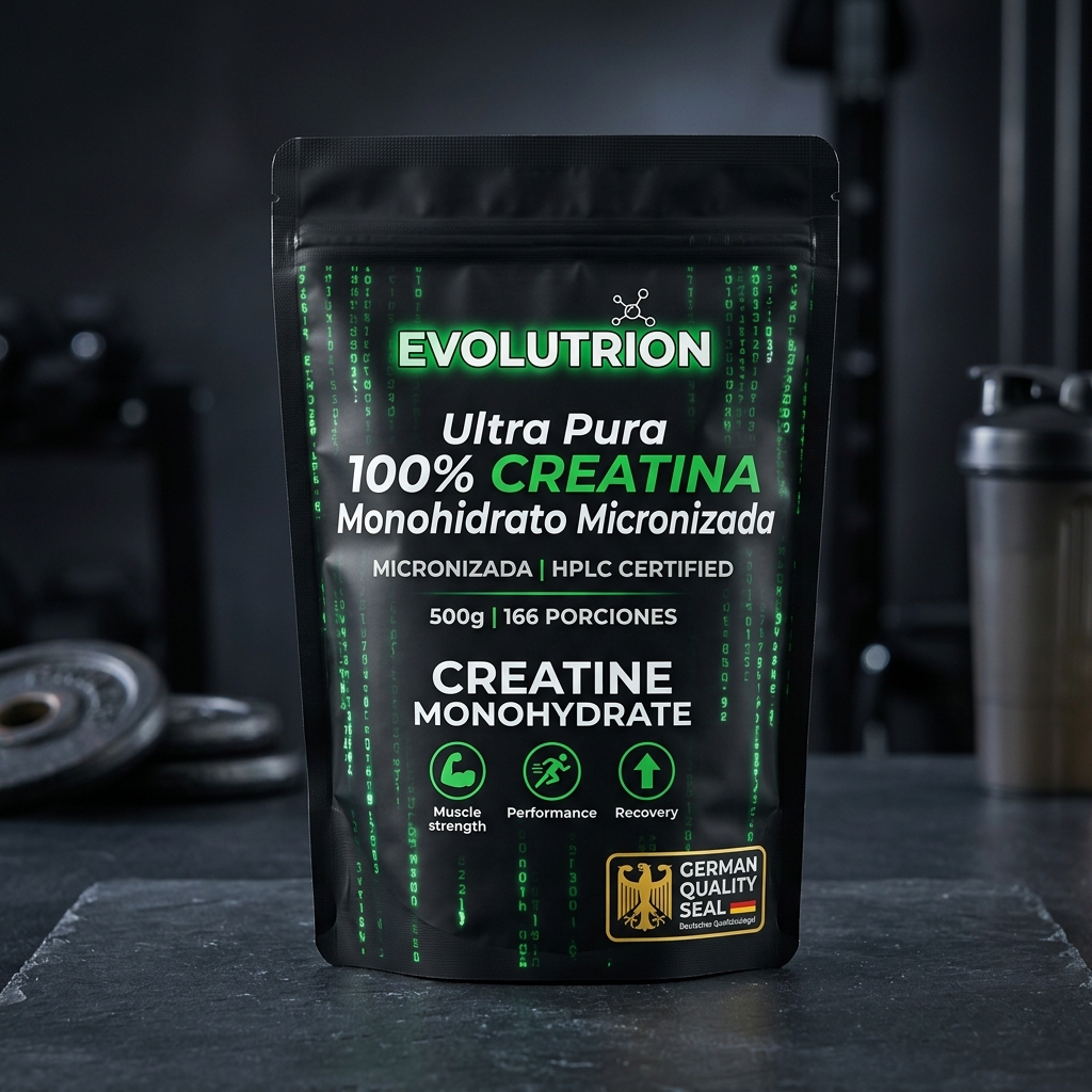 Creatina Monohidrato Micronizada Render